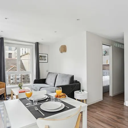 Apartament Bnbnova - 1br - Republique & Le Marais Paryż